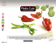 Tablet Screenshot of conservaspedroluis.com